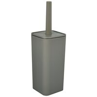 Ёршик для туалета на подставке "Риф" (серый)