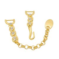 Украшение декоративное "Стразы" (золото)