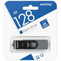 USB Flash Drive 128GB SmartBuy Twist Dual Type-C/Type-A (SB128GB3DUOTWK)