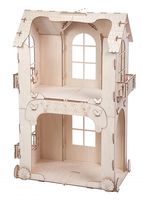 Сборная деревянная модель "Дом для кукол до 30 см"