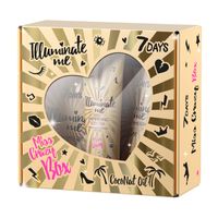 Подарочный набор "Miss Crazy Box" (молочко, скраб, маска для лица)