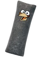 Подушка на ремень безопасности автомобиля "Мatex. Birds" (темно-серая)