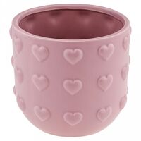 Кашпо "Мое сердце" (1,18 л; темно-розовый)