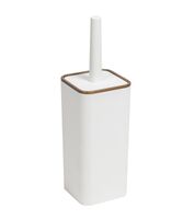 Ёршик для туалета на подставке "RIF" (белый/бронза)