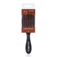 Расческа для волос "Wet Detangler Mini Brush Rectangular Dark Chocolate"