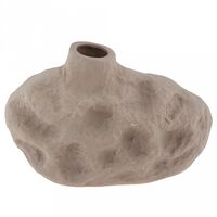 Ваза керамическая "Дюна" (13,7 см; серый)