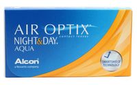 Контактные линзы "Air Optix Night and Day Aqua" (1 линза; -5,75 дптр)