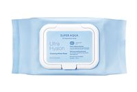 Влажные салфетки для снятия макияжа "Super Aqua Ultra Hyalron Cleansing Water Wipes" (30 шт.)