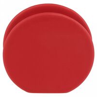 Ваза керамическая "Баухаус" (14,5 см; красный)