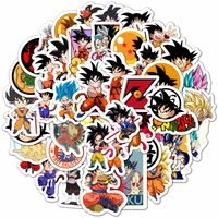 Набор виниловых наклеек "Goku+Goku Spirit Bomb 2"