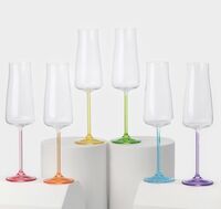 Набор бокалов для шампанского "Rainbow" (6 шт.; 210 мл)