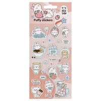 Наклейки объемные "Bubble bunny"