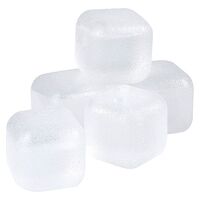 Кубики для охлаждения напитков "Многоразовые" (20 шт.; прозрачный)