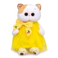Мягкая игрушка "Ли-Ли в жёлтом платье с бантом" (24 см)