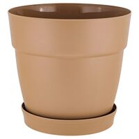 Цветочный горшок "Villa de Fiori" (1,1 л; молочный шоколад)