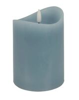 Светильник декоративный "Свеча" (12,5 см; серый)