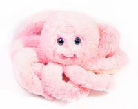 Мягкая игрушка "Осьминог" (15 см; розовый)