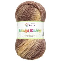 Пряжа "Панда Колор №02" (100 г; 240 м; секционный)