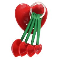 Набор мерных ложек пластмассовых "Ягодный десерт" (5 предметов)