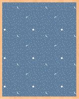 Простыня хлопковая "Night Stars" (145х220 см)