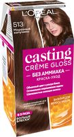 Краска-уход для волос "Casting Creme Gloss" тон: 513, морозное капучино