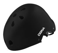 Шлем велосипедный "TS-12" (L; чёрный)