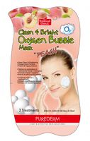 Маска для лица "Purederm Clean and Bright Oxygen Bubble Mask" (7 г)