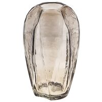 Ваза стеклянная "Модерн" (22 см; дымчатый)