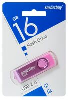 USB Flash Drive 16Gb SmartBuy Twist Pink (SB016GB2TWP)