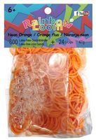 Набор резиночек для плетения "Rainbow Loom. Неоново-оранжевые"
