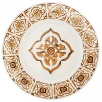 Тарелка мелкая фарфоровая "Александрия" (202х25 мм)