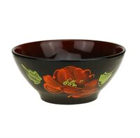 Салатник керамический "Мак чёрный" (1,3 л)