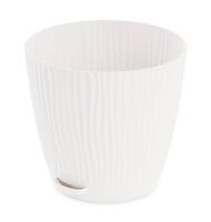 Цветочный горшок "Флис" (2 л; белый)