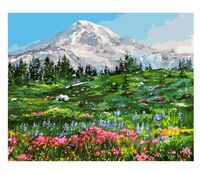 Картина по номерам "Альпийские луга" (400х500 мм)