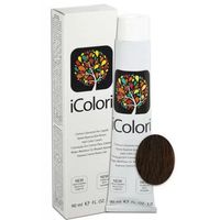 Крем-краска для волос "iColori" тон: 5.23, светло-табачный коричневый