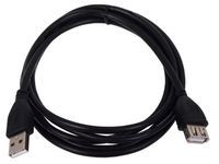 Кабель Gembird USB 2.0 Am-Af Cablexpert CC-USB2-AMAF-6B (1,8 м; чёрный)