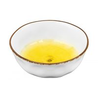 Салатник фарфоровый "Кантри" (180 мм; желтый)