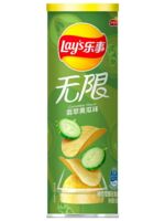Картофельные чипсы "Lay's Stax. Со вкусом огурца" (90 г)