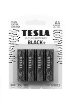 Батарейка Tesla Black AA+ Alkaline LR06 (4 шт.)