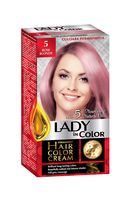 Крем-краска для волос "Глубокое питание" тон: 5, розовый блондин