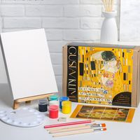 Набор с акриловыми красками "Gustav Klimt"