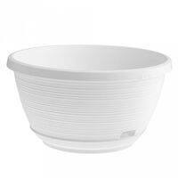 Цветочный горшок "Марсель" (4,5 л; белый)