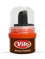 Крем-краска для обуви "Vilo" (60 мл; коричневый)