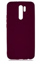 Чехол CASE Matte Samsung Galaxy A11 / Galaxy M11 (тёмно-бордовый)