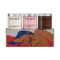 Набор скрабов для тела "The Act" (3 шт. х 300 мл)