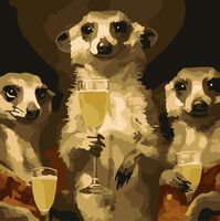 Картина по номерам "За вас!" (200х200 мм)