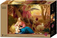 Пазл "Басин. Отдых святого семейства" (2000 элементов)