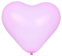 Набор воздушных шаров "Сердце" (розовый)