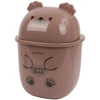 Ёмкость для мусора настольная "Coffee Bear"