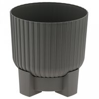 Цветочный горшок "Торин" (5,2 л; серый-муссон)